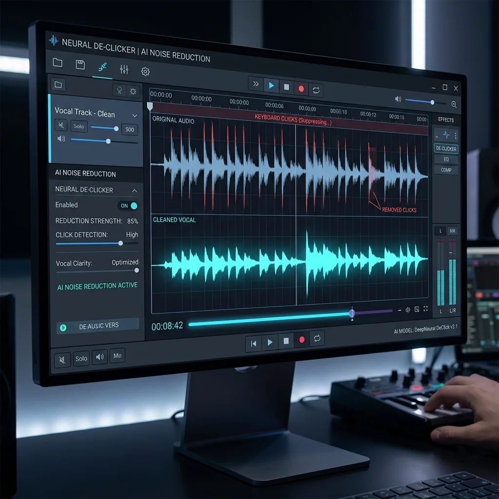 Modern AI tools allow for precise control over noise reduction without sacrificing voice quality.