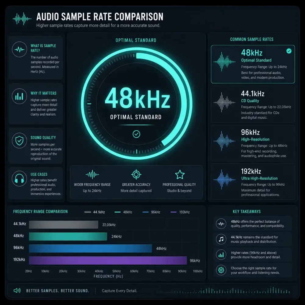 Audio Sample Rate Dashboard