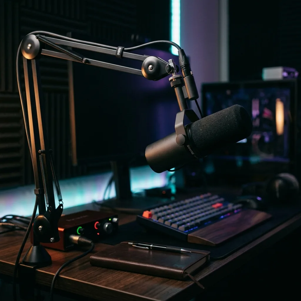 A proper microphone setup is the first line of defense against unwanted background noise.