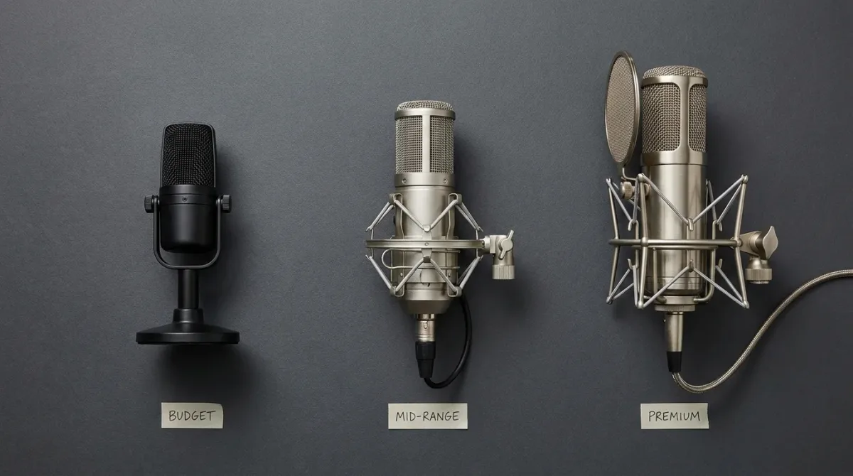 USB Microphone Comparison by Budget Tier for Podcasting 2026