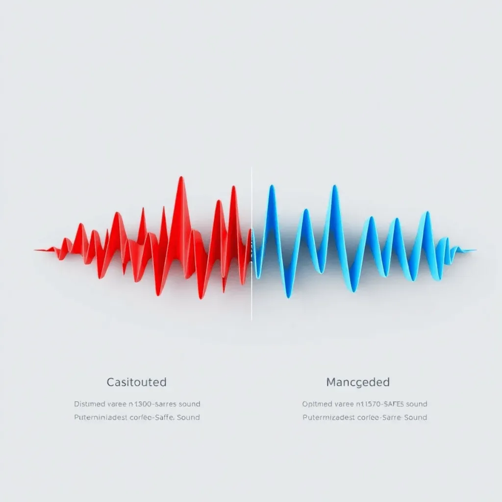 Visual comparison of a phase-coherent waveform versus a phase-cancelled mono sum
