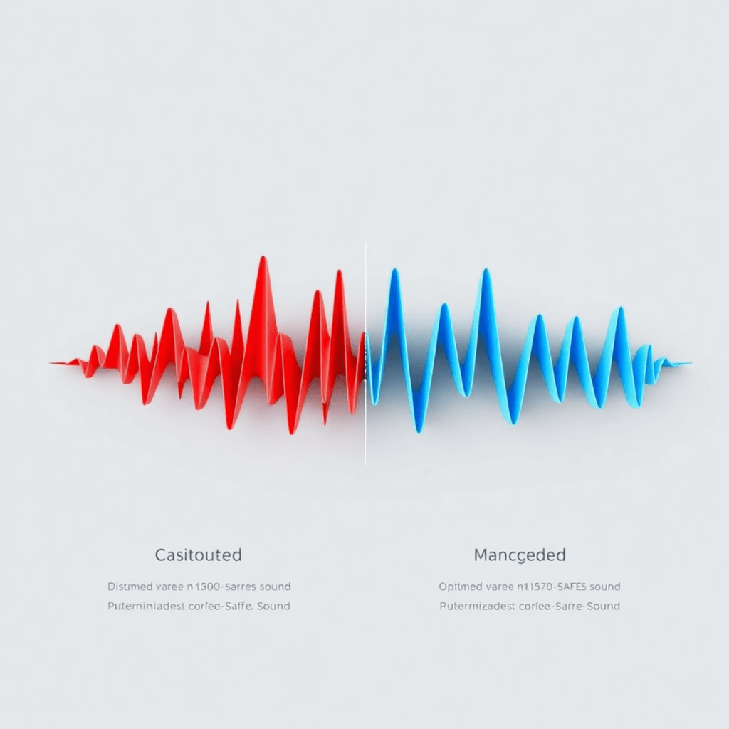 Visual comparison of a phase-coherent waveform versus a phase-cancelled mono sum